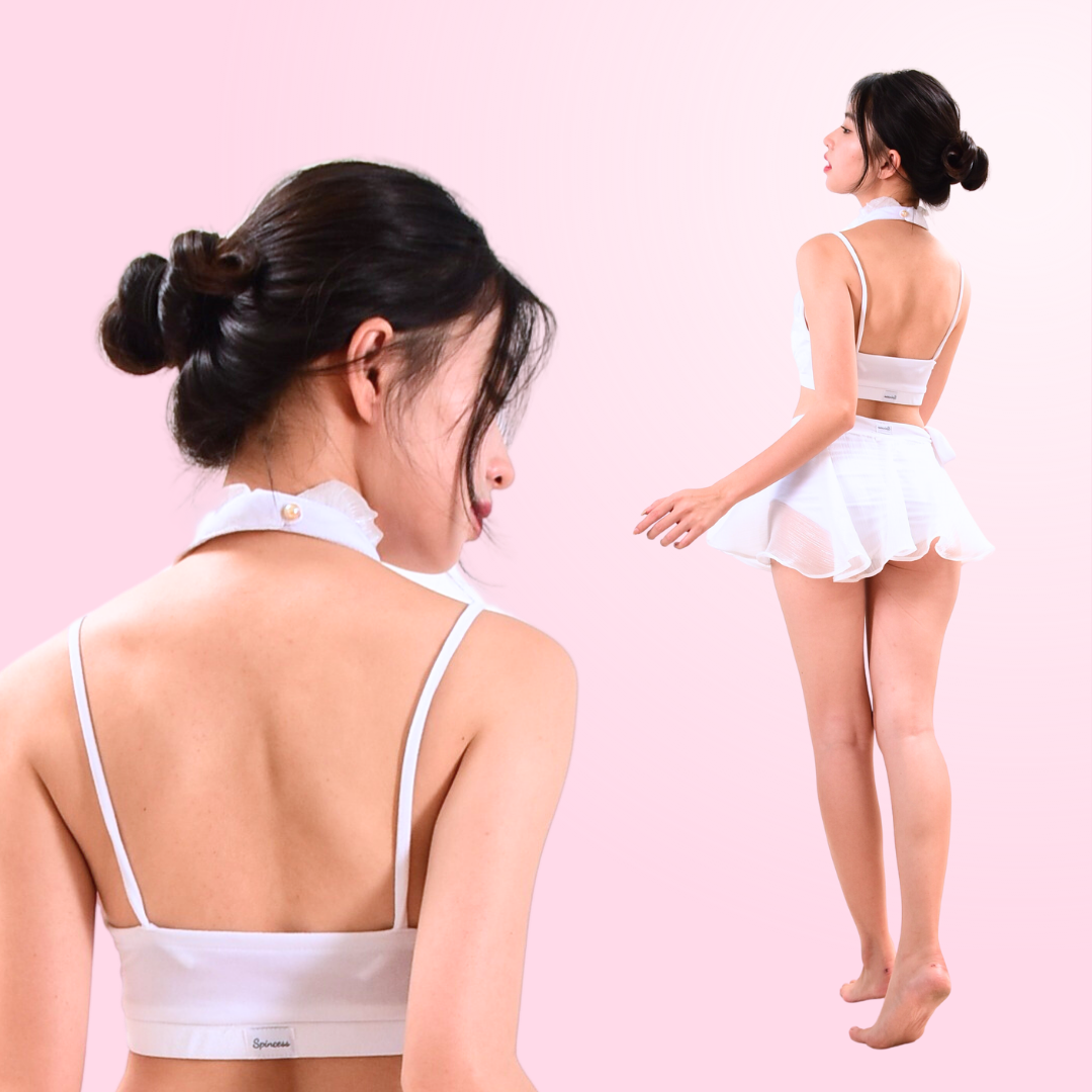 Belle Pole Wear - White