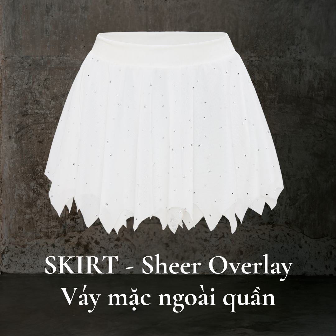 Iris Sheer Overlay - Freesize