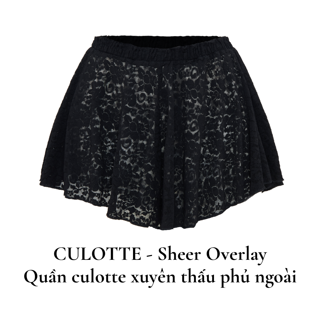 Iris Sheer Overlay - Freesize