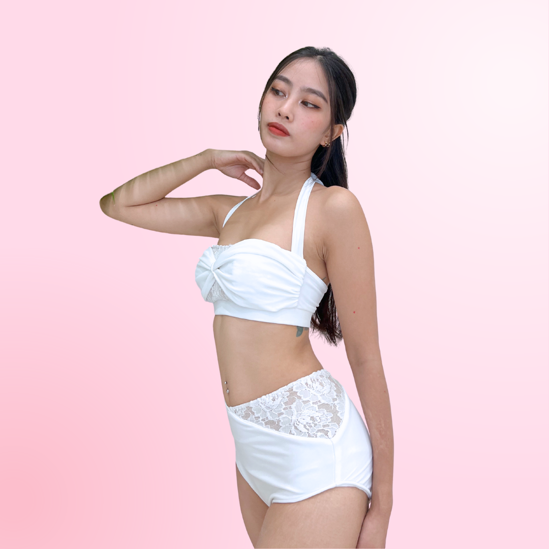 Ava Pole Wear - White