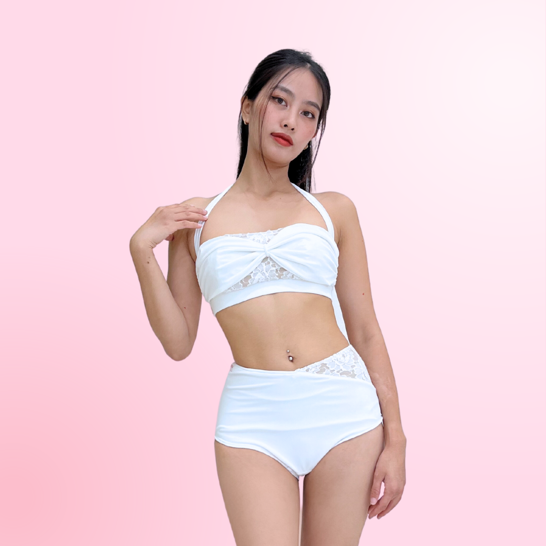 Ava Pole Wear - White