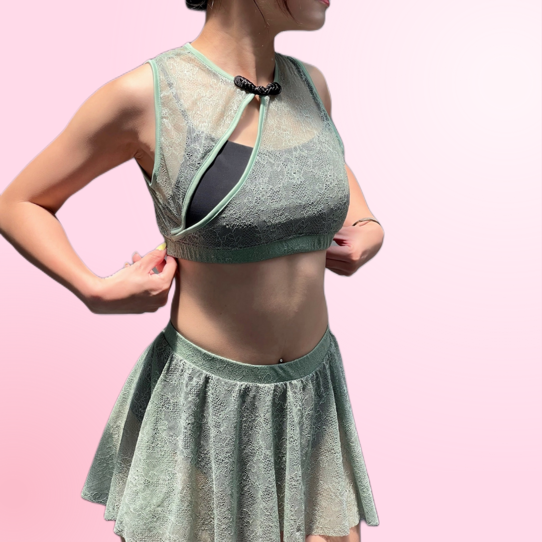 Mulan Pole Wear - Fern Pastel (Green)