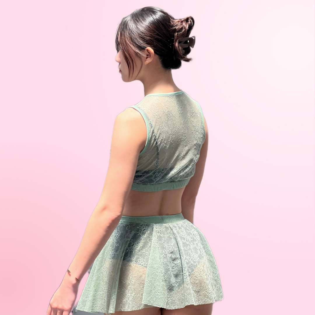 Mulan Pole Wear - Fern Pastel (Green)