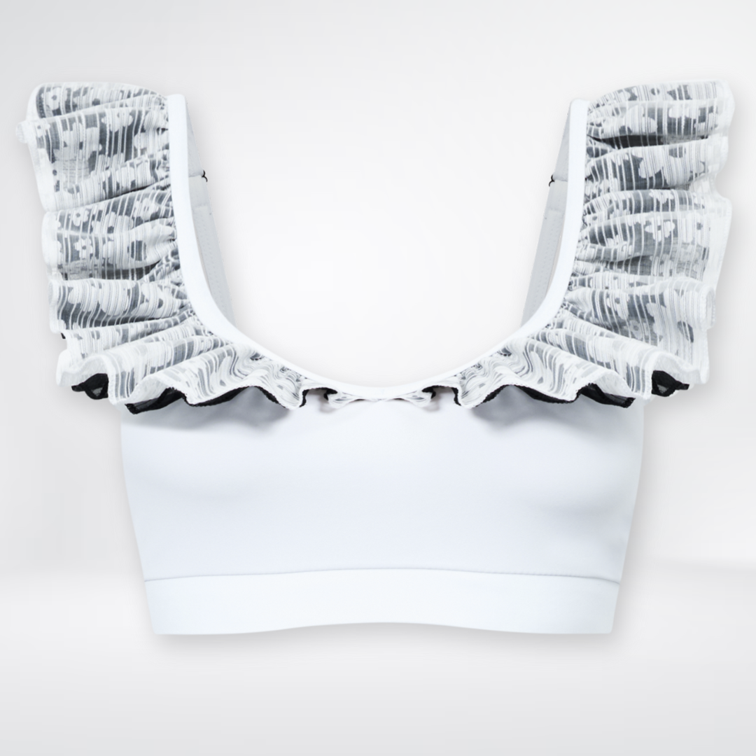 Night Rose Pole Wear - White