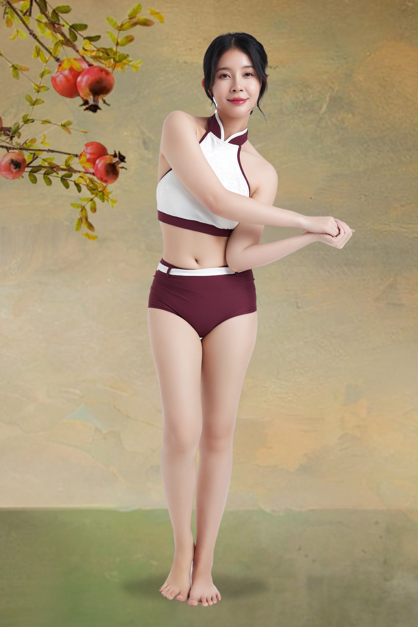 Thiên Pole Wear - Dark Eggplant