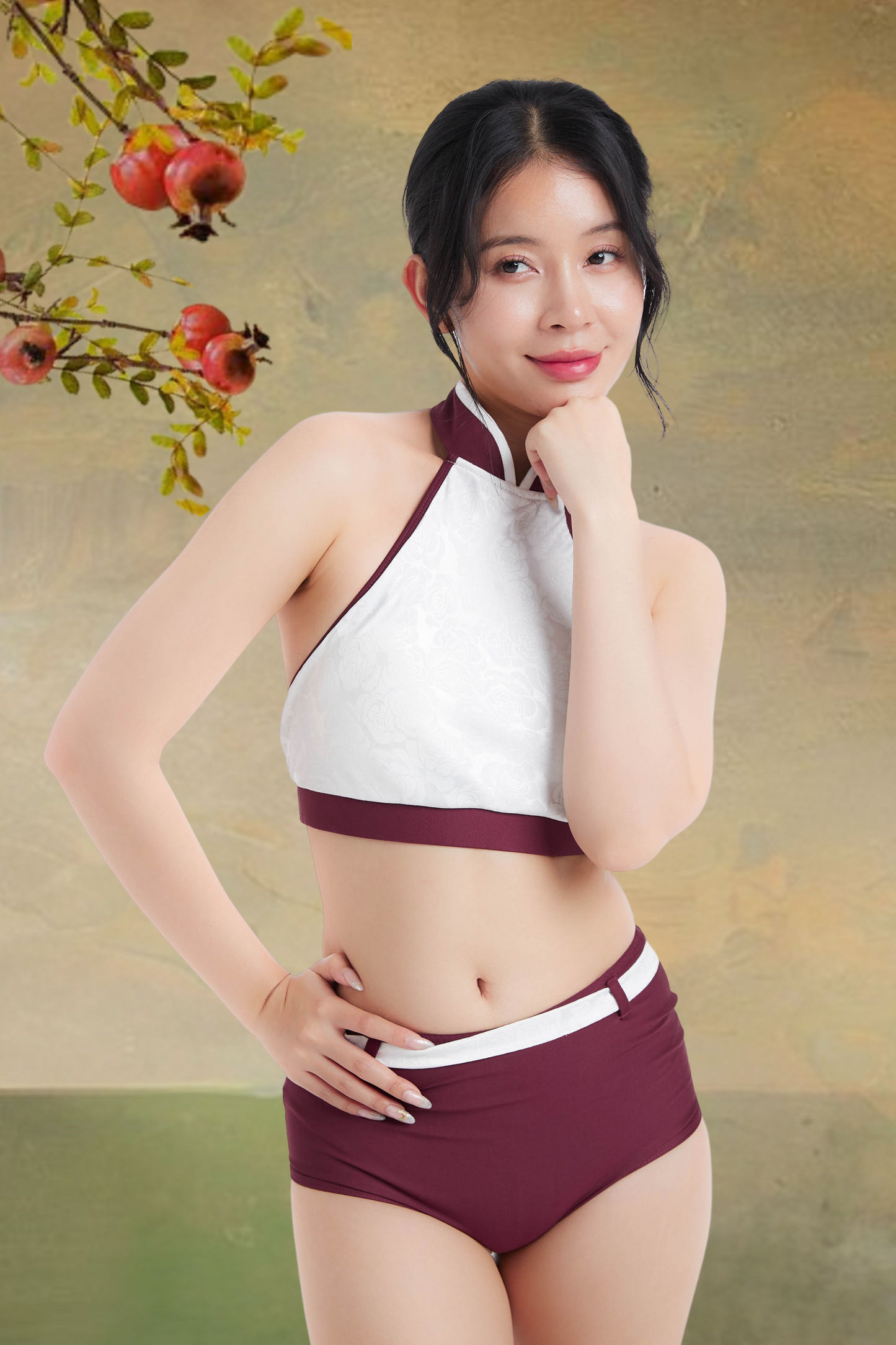 Thiên Pole Wear - Dark Eggplant
