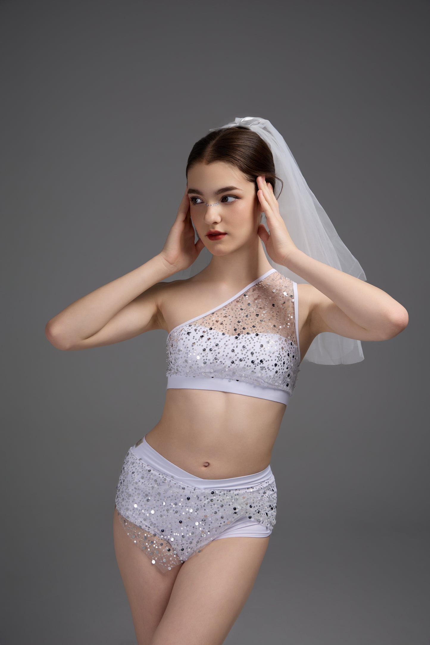 Novia Pole Wear - White