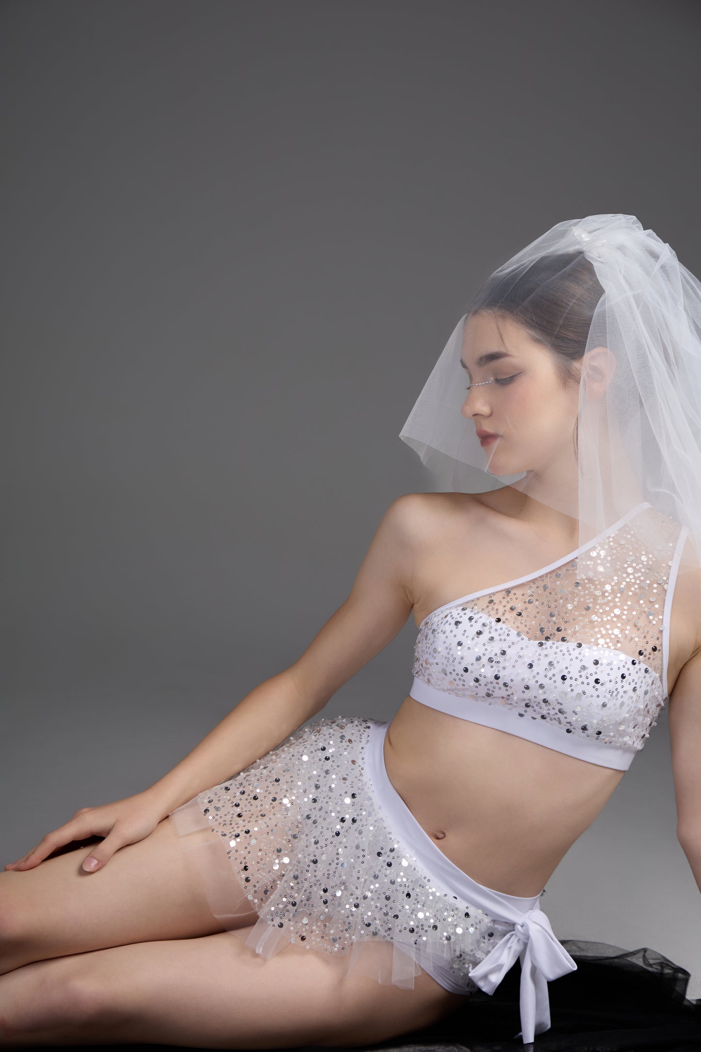 Novia Pole Wear - White