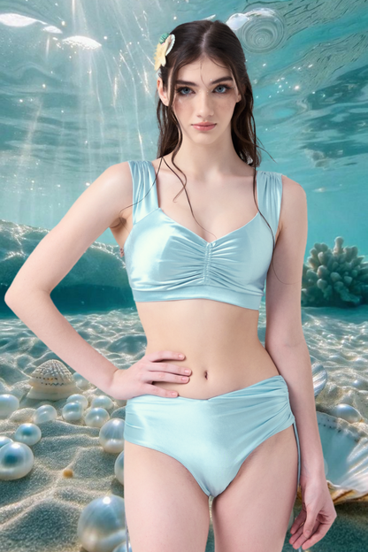 Pearl Pole Wear - Pastel Blue