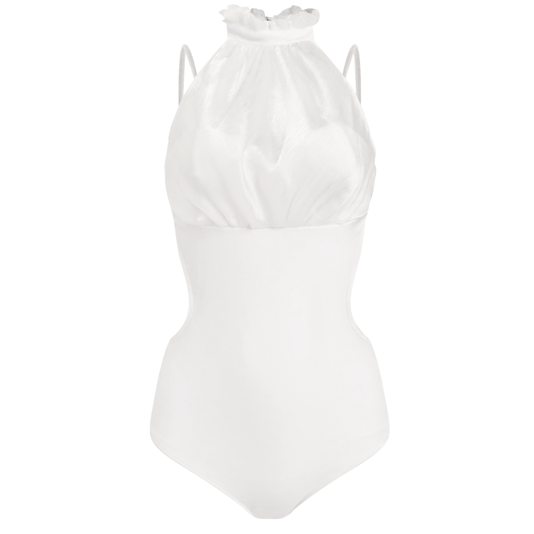 Bellis Leotard Artwear (White)