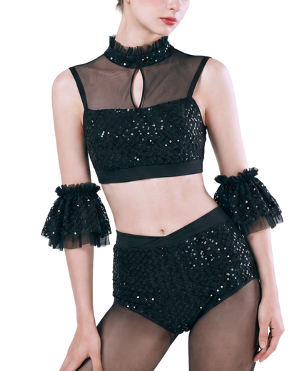 Cặp Tay Phồng Sequin
