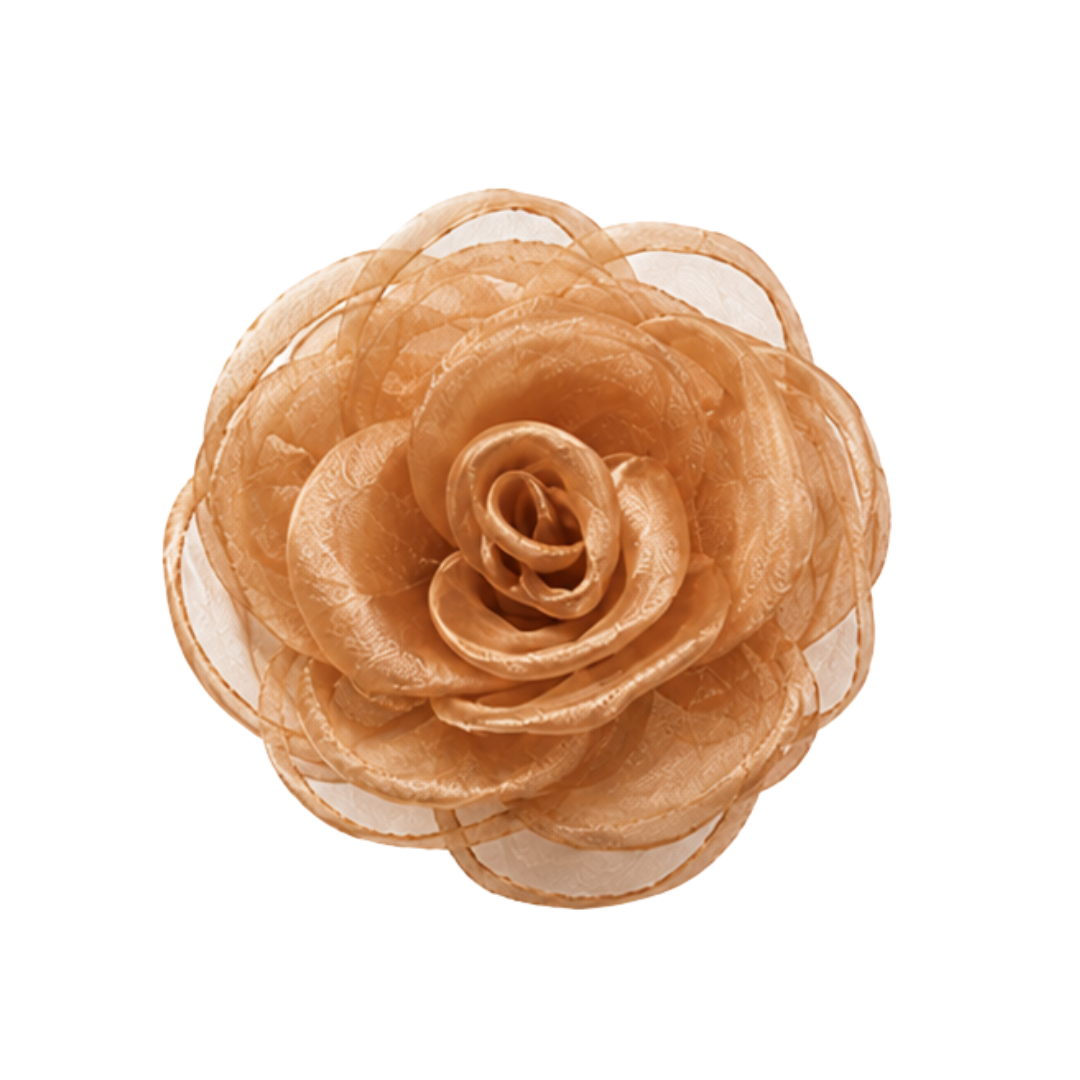 Spincess Flowers Accessories Multi-function beige brown